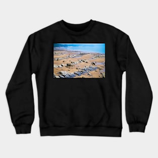 Wisemans Bridge Beach - Coastal Scenery Crewneck Sweatshirt